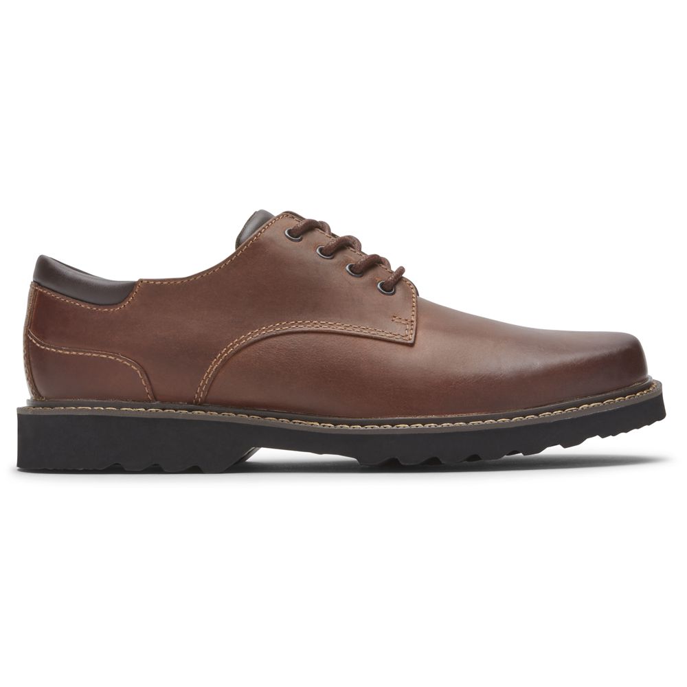 Sapatos Oxford Homem Rockport Northfield Waterproof Marrom,Portugal HLIEK-3197